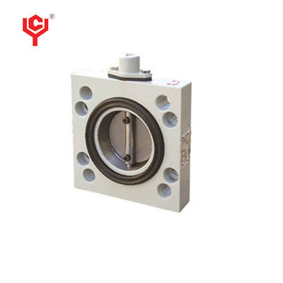 Rendimento elevato manuale 180mm di vuoto 105℃ della valvola a farfalla DN80