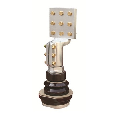 Trasformatore a bagno d'olio che imbussola le parti 1-3KV con il connettore d'ottone del morsetto