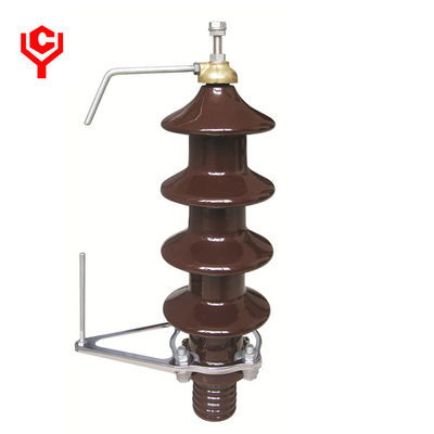 Isolante ceramico di Brown delle boccole all'aperto di bassa tensione 1kV con il parafulmine