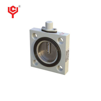 Manuale idraulico 120mm della farfalla della valvola di acciaio inossidabile del quadrato DN40